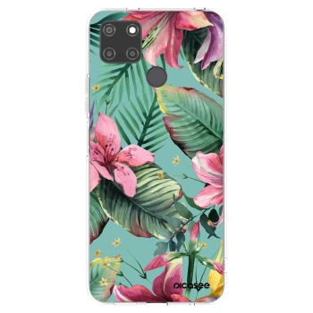Picasee silikonska prozirna maskica za Realme C21Y - Hawaii