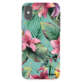 Picasee silikonska prozirna maskica za Apple iPhone X/XS - Hawaii