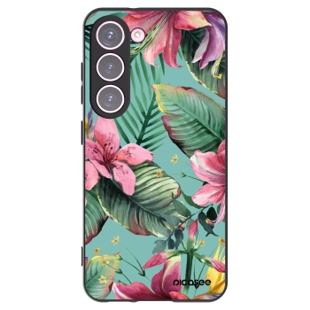 Picasee crna silikonska maskica za Samsung Galaxy S23 5G - Hawaii