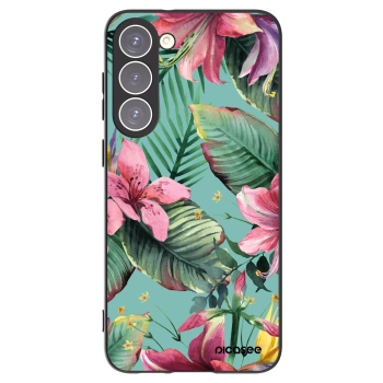 Picasee crna silikonska maskica za Samsung Galaxy S23+ 5G - Hawaii