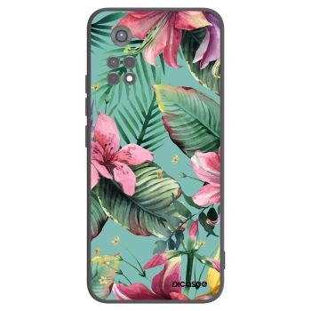 Picasee crna silikonska maskica za Xiaomi Redmi Note 11S 5G - Hawaii