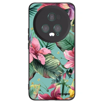 Picasee crna silikonska maskica za Honor Magic5 Pro - Hawaii