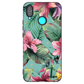 Picasee crna silikonska maskica za Huawei Nova 3 - Hawaii