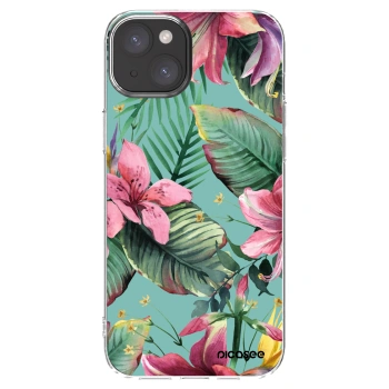 Picasee silikonska prozirna maskica za Apple iPhone 15 Plus - Hawaii