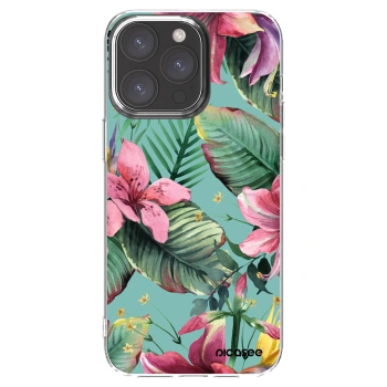 Picasee silikonska prozirna maskica za Apple iPhone 15 Pro Max - Hawaii