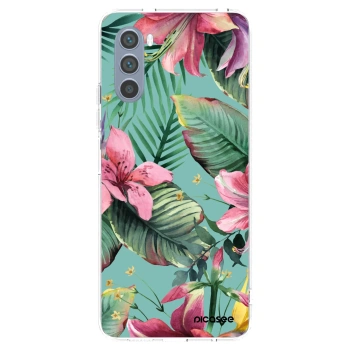 Picasee silikonska prozirna maskica za Motorola Moto G62 - Hawaii