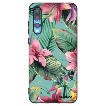 Picasee crna silikonska maskica za Huawei P20 Pro - Hawaii
