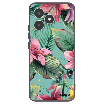 Picasee crna silikonska maskica za Realme C53 - Hawaii