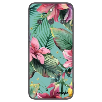 Picasee crna silikonska maskica za Realme 11 Pro+ - Hawaii