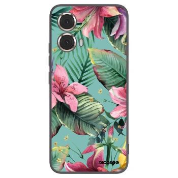 Picasee crna silikonska maskica za Motorola Moto G85 - Hawaii