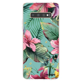 Picasee silikonska prozirna maskica za Samsung Galaxy S10 Plus G975 - Hawaii