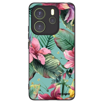 Picasee crna silikonska maskica za Xiaomi Redmi Note 14 4G - Hawaii