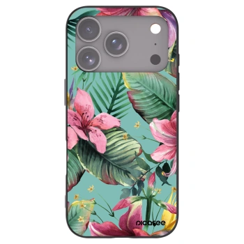 Picasee crna silikonska maskica za Apple iPhone 17 Pro - Hawaii