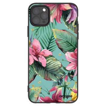 Picasee crna silikonska maskica za Apple iPhone 11 Pro Max - Hawaii