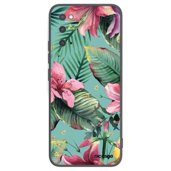 Picasee crna silikonska maskica za Samsung Galaxy S20 G980F - Hawaii