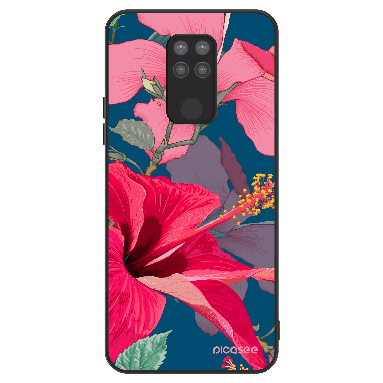 Picasee ULTIMATE CASE za Xiaomi Redmi Note 9 - Hibiscus