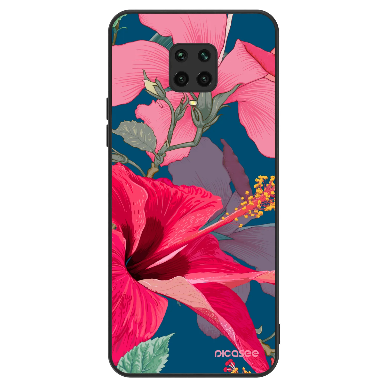Picasee ULTIMATE CASE za Xiaomi Redmi Note 9 Pro - Hibiscus