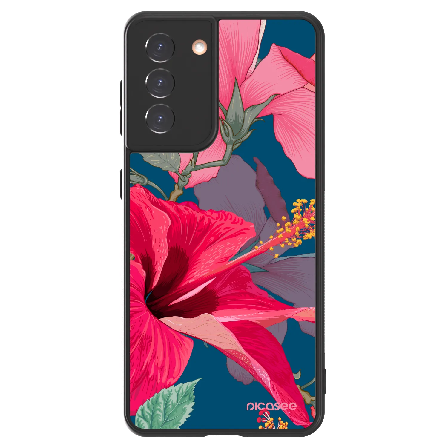 Picasee ULTIMATE CASE za Samsung Galaxy S21 5G G991B - Hibiscus