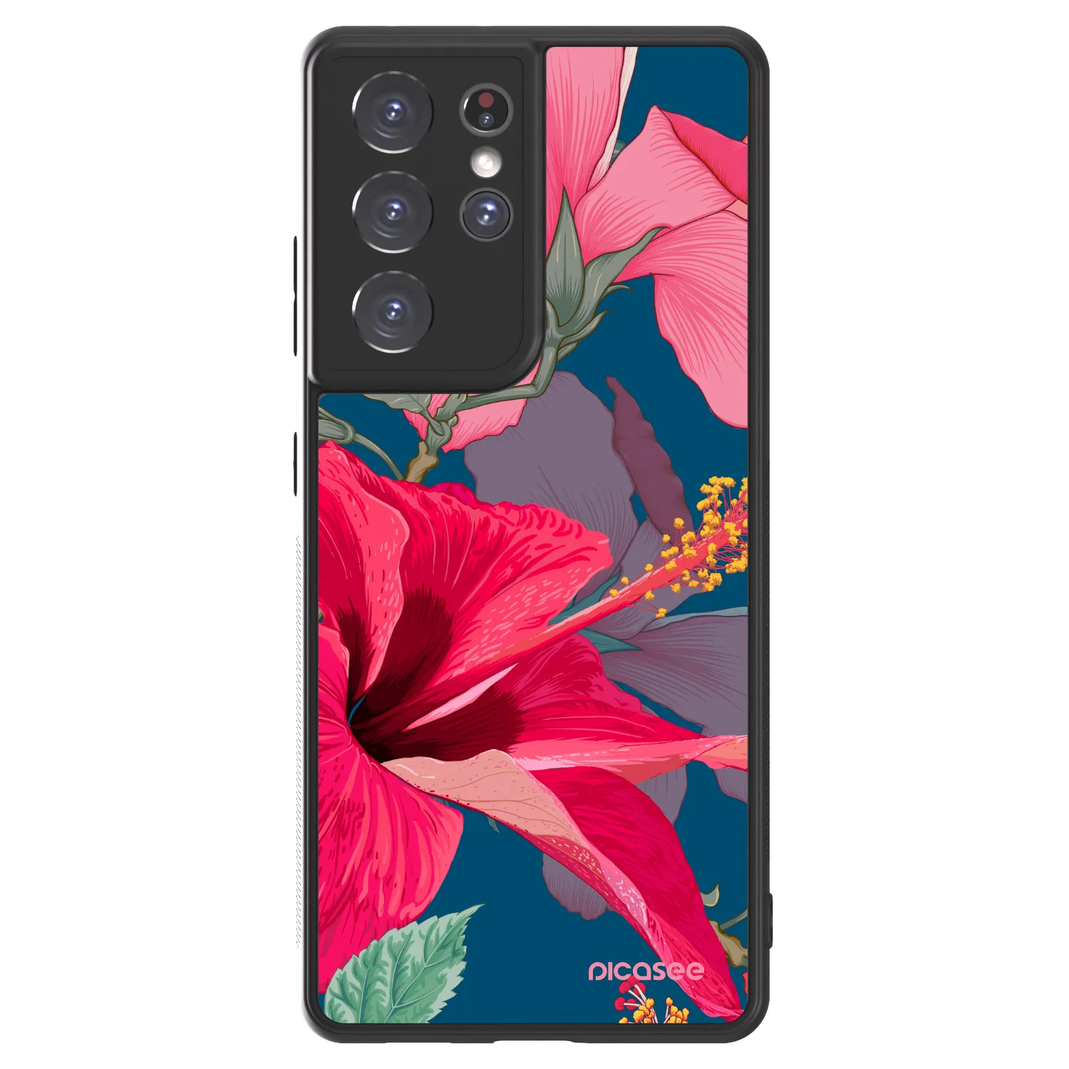 Picasee ULTIMATE CASE za Samsung Galaxy S21 Ultra 5G G998B - Hibiscus
