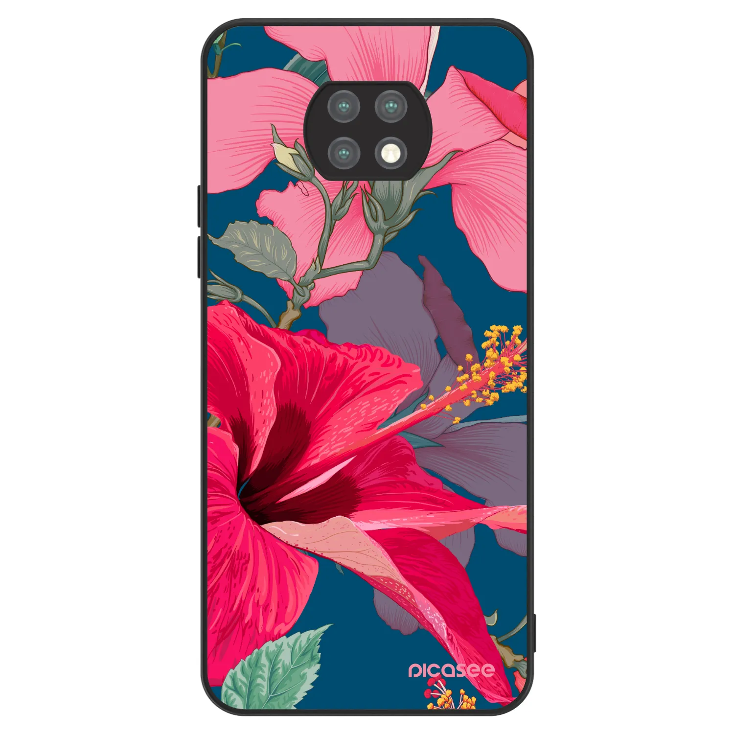 Picasee ULTIMATE CASE za Xiaomi Redmi Note 9T - Hibiscus