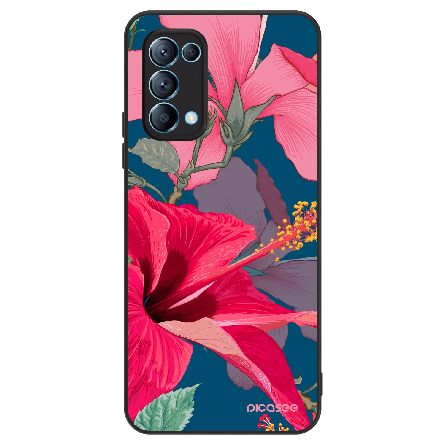 Picasee ULTIMATE CASE za OPPO Reno 5 5G - Hibiscus