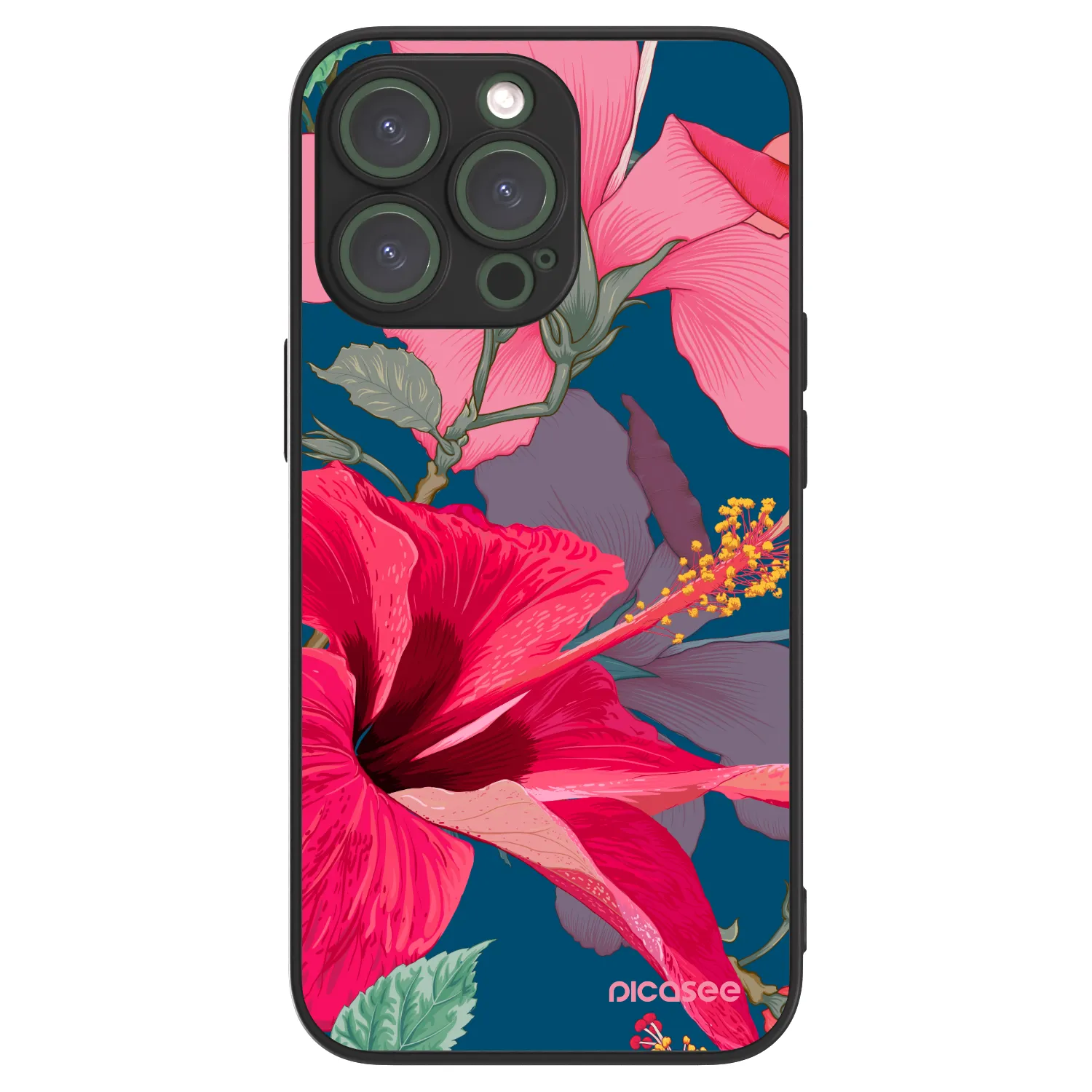 Picasee ULTIMATE CASE MagSafe za Apple iPhone 13 Pro - Hibiscus