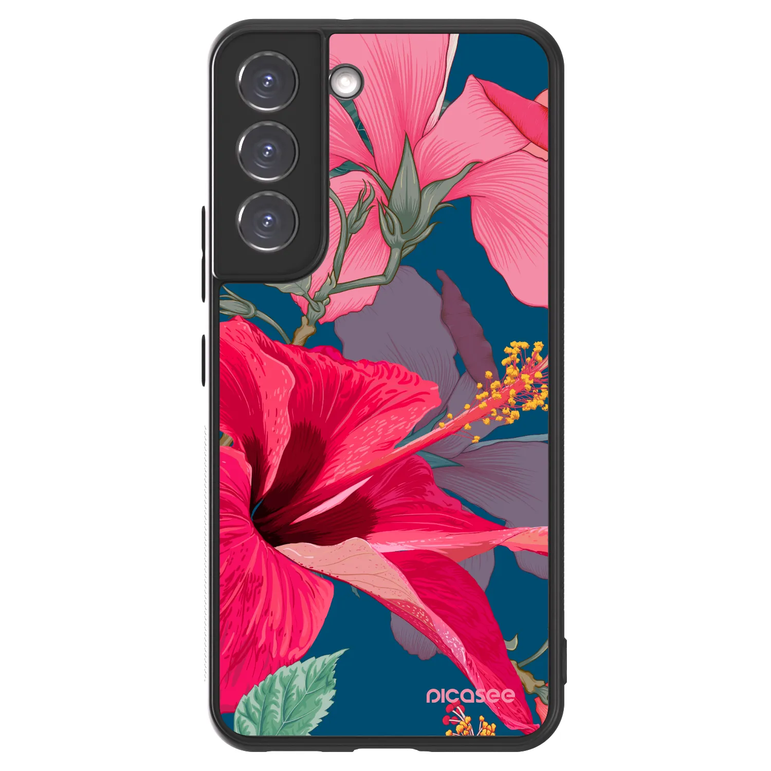 Picasee ULTIMATE CASE PowerShare za Samsung Galaxy S22 5G - Hibiscus