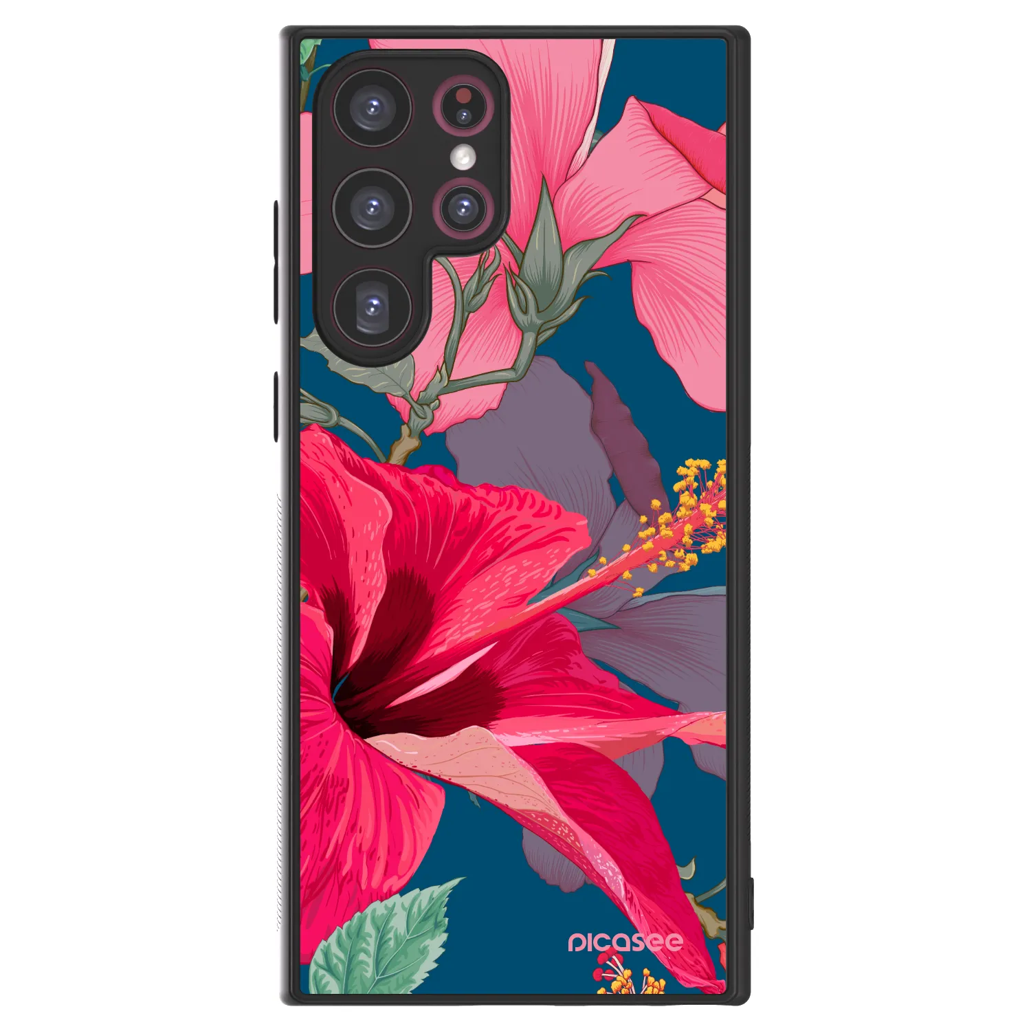 Picasee ULTIMATE CASE PowerShare za Samsung Galaxy S22 Ultra 5G - Hibiscus