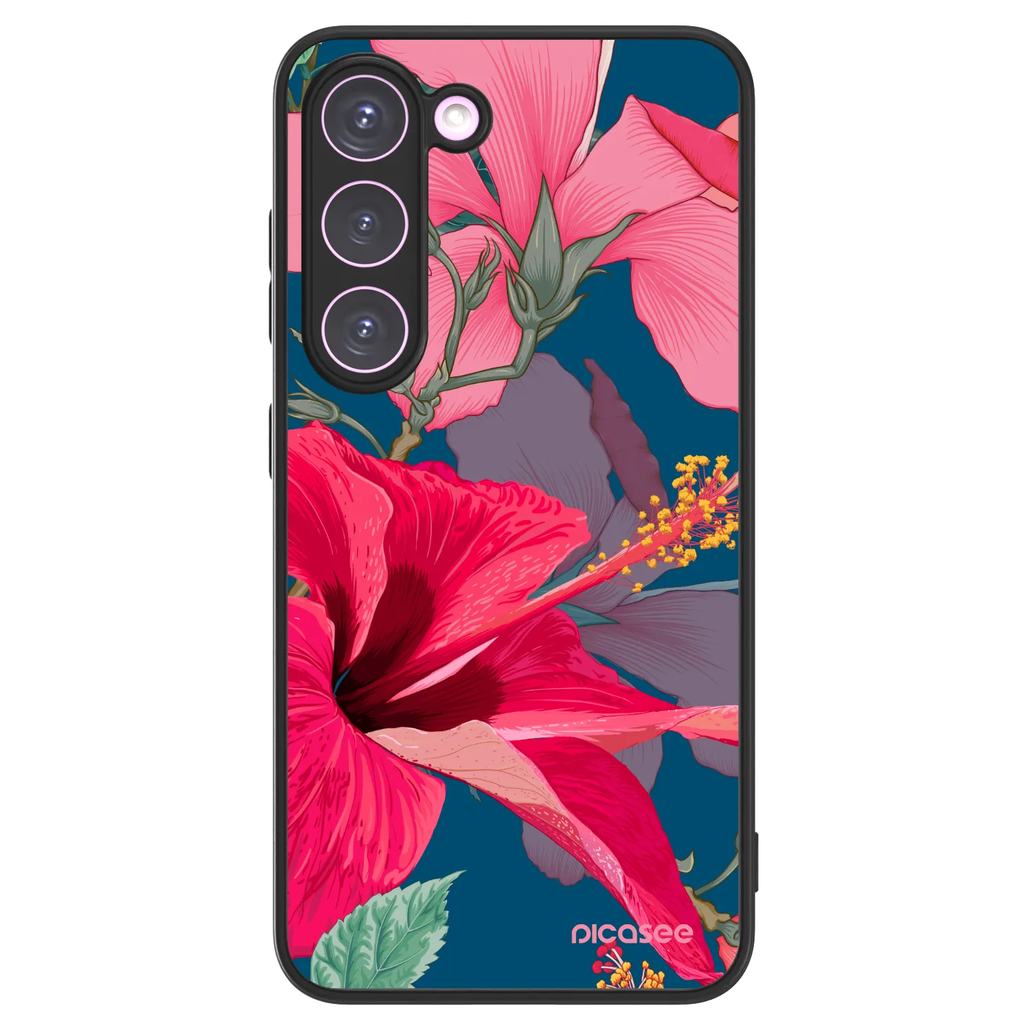 Picasee ULTIMATE CASE PowerShare za Samsung Galaxy S23 5G - Hibiscus