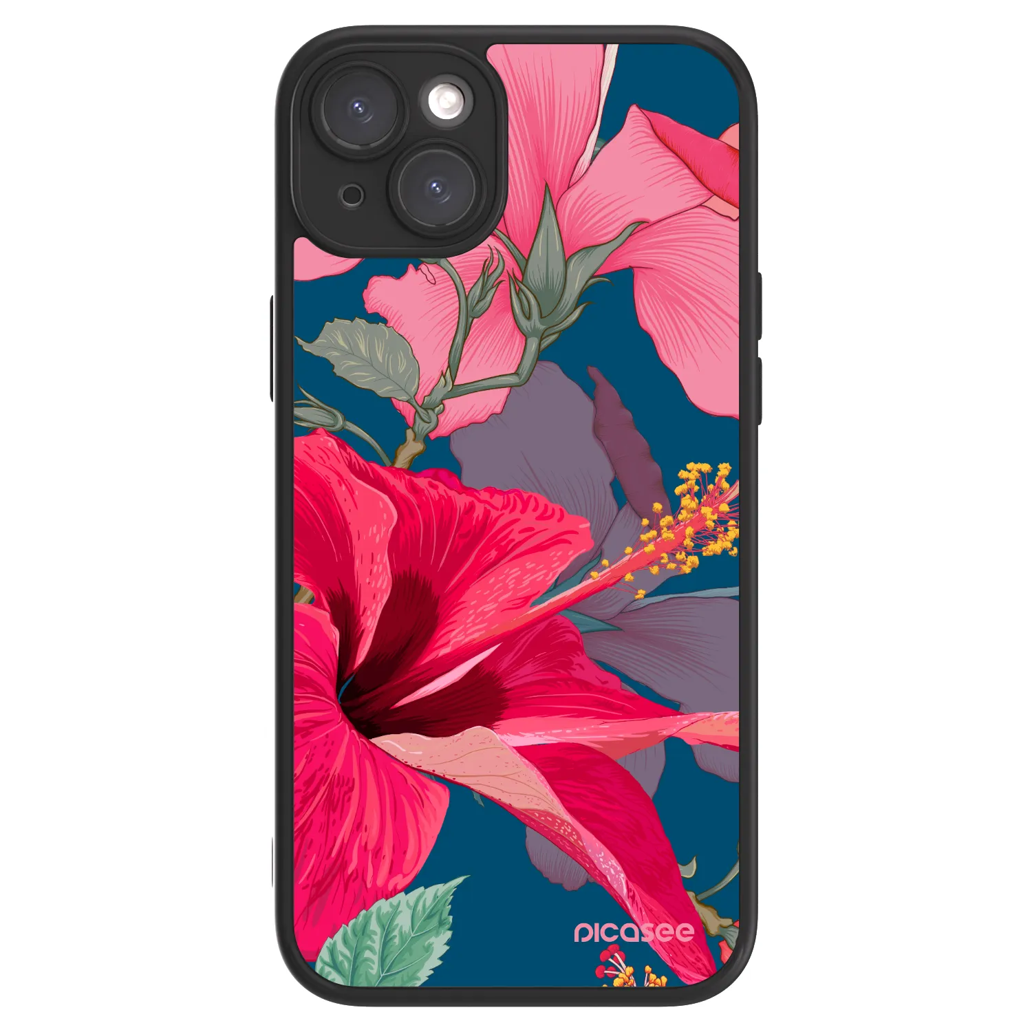 Picasee ULTIMATE CASE za Apple iPhone 15 Plus - Hibiscus
