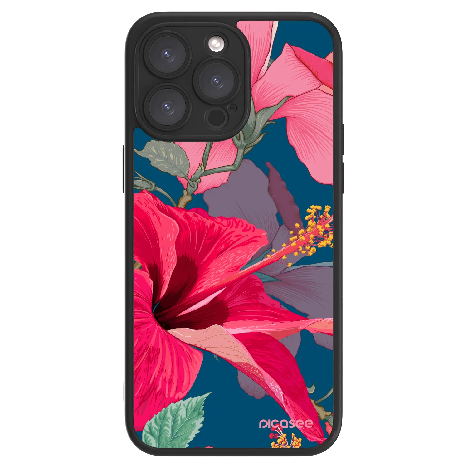 Picasee ULTIMATE CASE MagSafe za Apple iPhone 15 Pro Max - Hibiscus