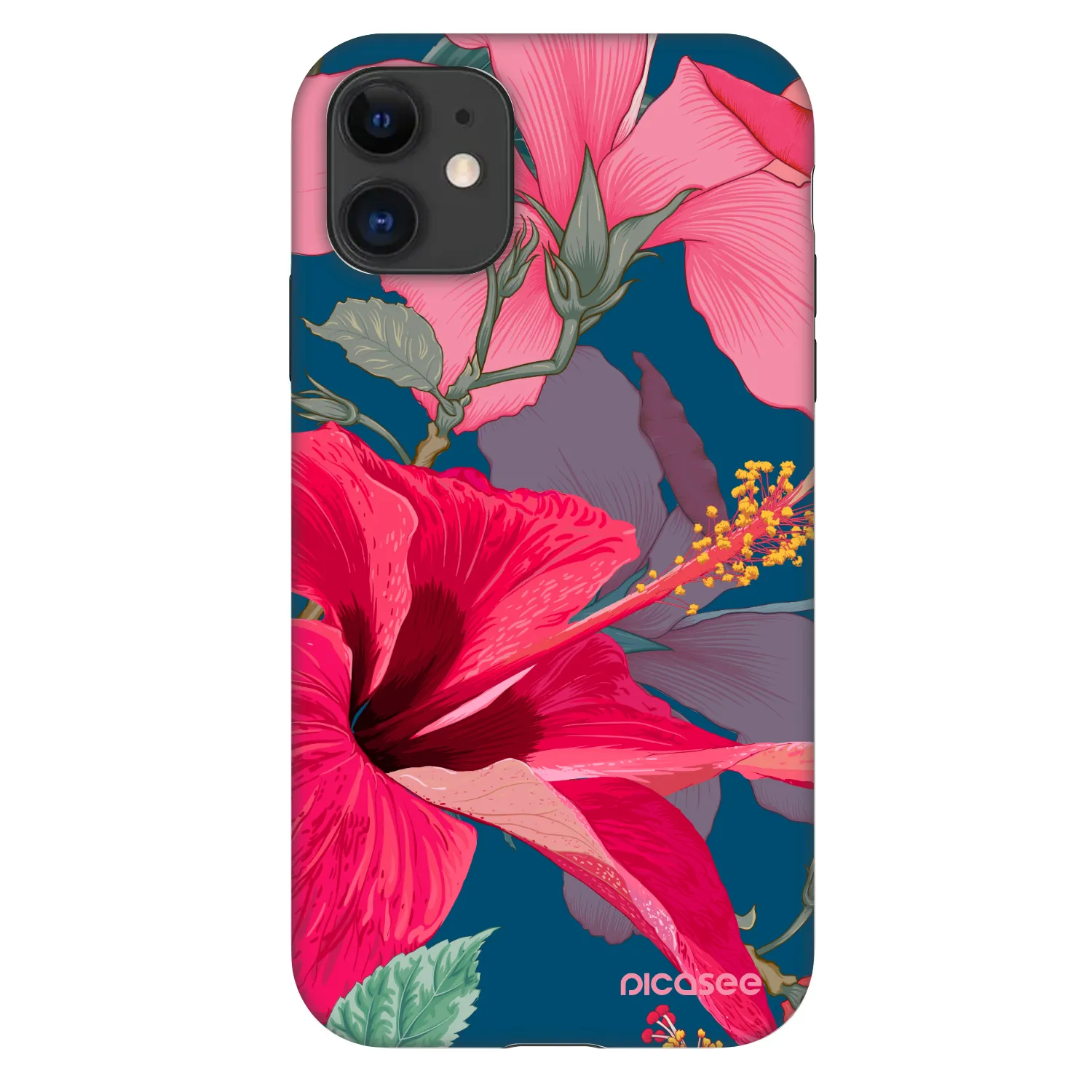 Picasee Fashion Case za Apple iPhone 11 - Hibiscus