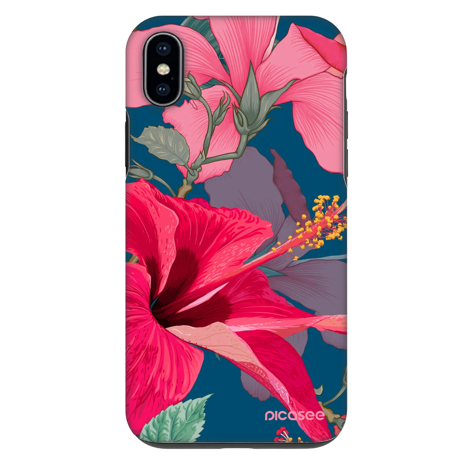 Picasee Fashion Case za Apple iPhone XS Max - Hibiscus