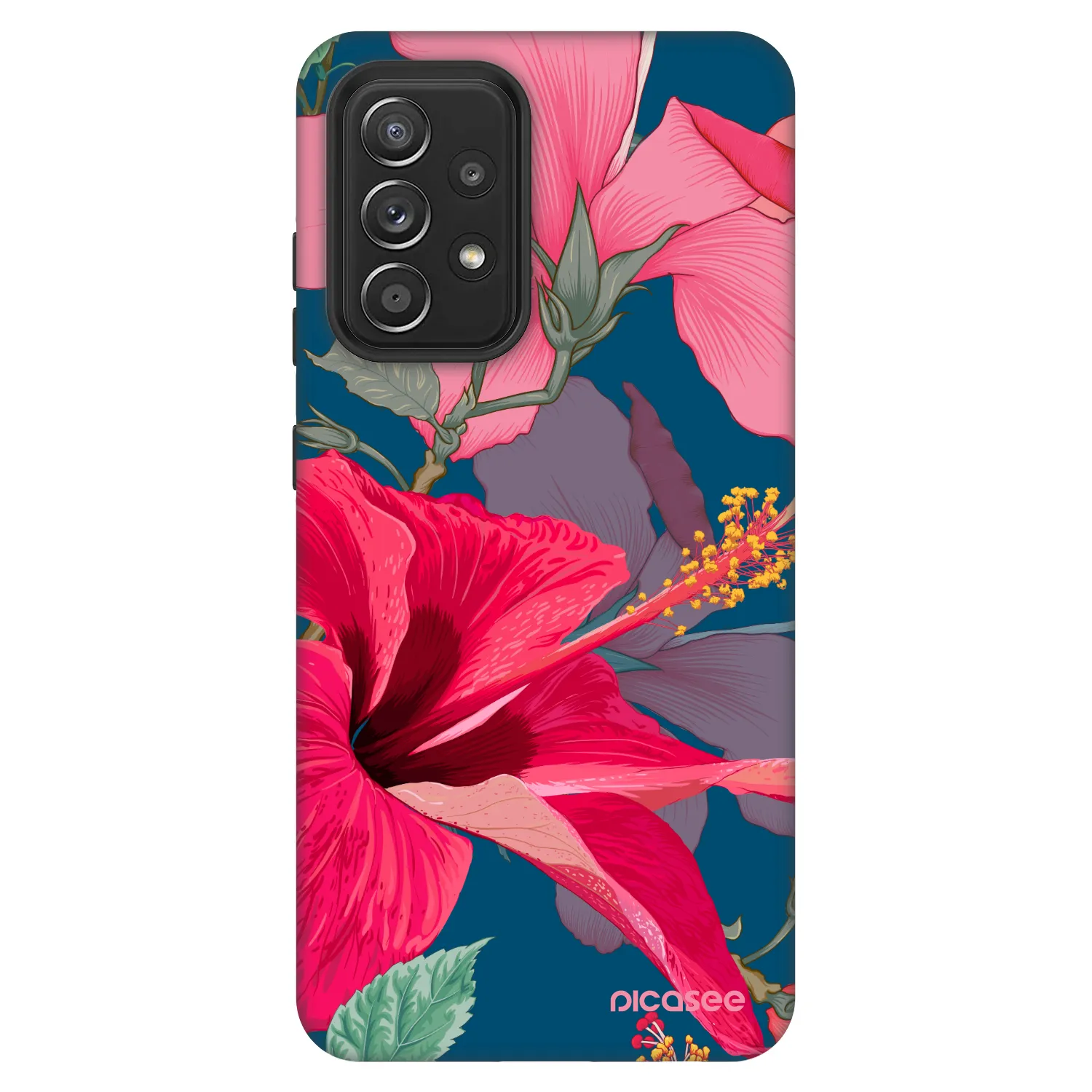 Picasee Fashion Case za Samsung Galaxy A52s 5G A528B - Hibiscus