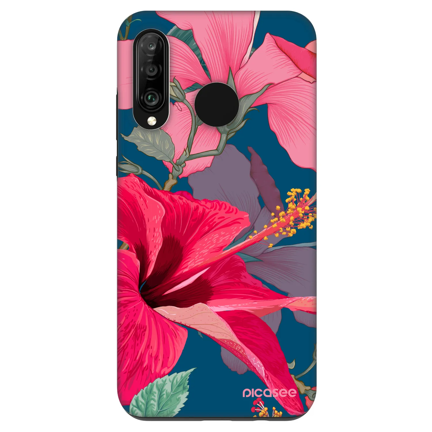 Picasee Fashion Case za Huawei P30 Lite - Hibiscus