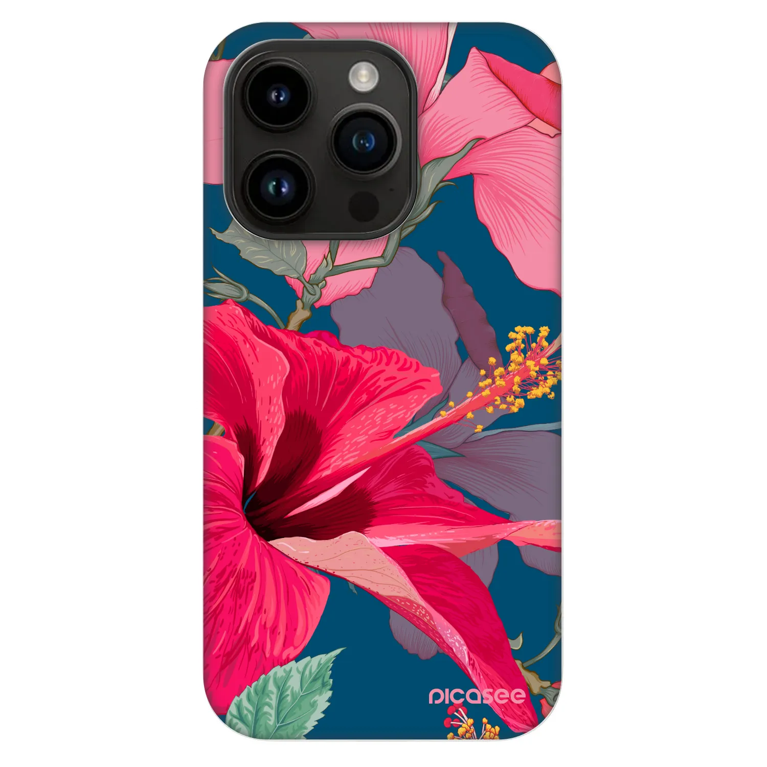 Picasee Fashion Case MagSafe za Apple iPhone 14 Pro - Hibiscus