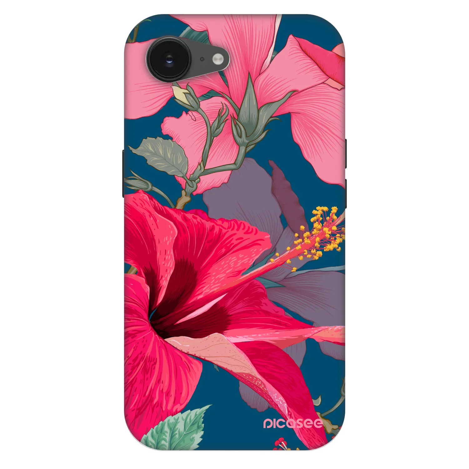 Picasee Fashion Case MagSafe za Apple iPhone 16e - Hibiscus