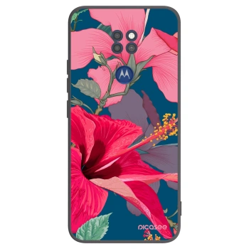 Maskica za Motorola Moto G9 Play - Hibiscus
