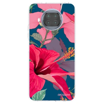 Picasee silikonska prozirna maskica za Xiaomi Mi 10T Lite - Hibiscus