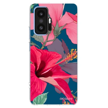 Picasee silikonska prozirna maskica za Xiaomi 11T - Hibiscus