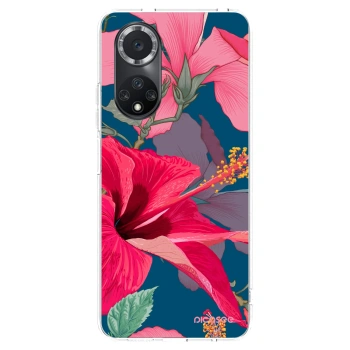 Picasee silikonska prozirna maskica za Huawei Nova 9 SE - Hibiscus
