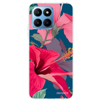 Picasee silikonska prozirna maskica za Honor 70 Lite - Hibiscus