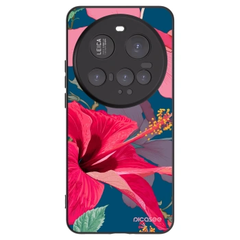 Picasee crna silikonska maskica za Xiaomi 15 Ultra - Hibiscus