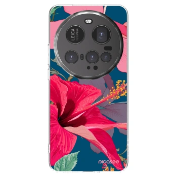 Picasee silikonska prozirna maskica za Xiaomi 15 Ultra - Hibiscus