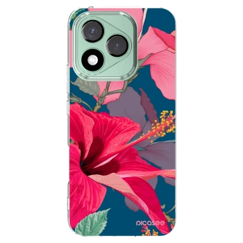 Picasee silikonska prozirna maskica za Honor 400 Lite 5G - Hibiscus