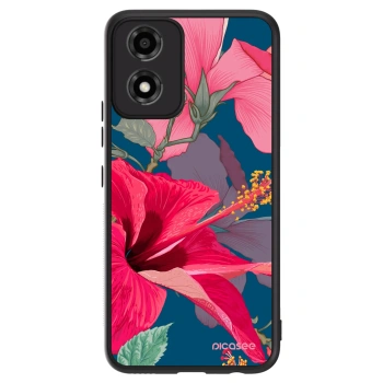Maskica za Motorola Moto E14 - Hibiscus