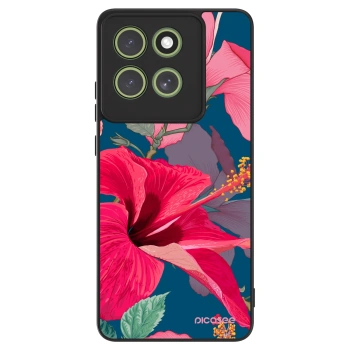 Maskica za Motorola Moto G86 Power 5G - Hibiscus