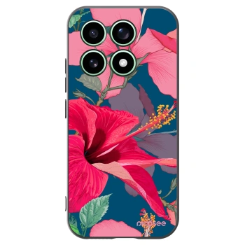 Picasee crna silikonska maskica za Xiaomi 17 - Hibiscus