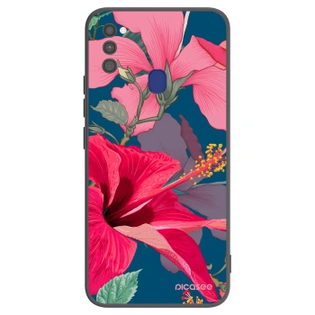 Maskica za Samsung Galaxy M21 M215F - Hibiscus