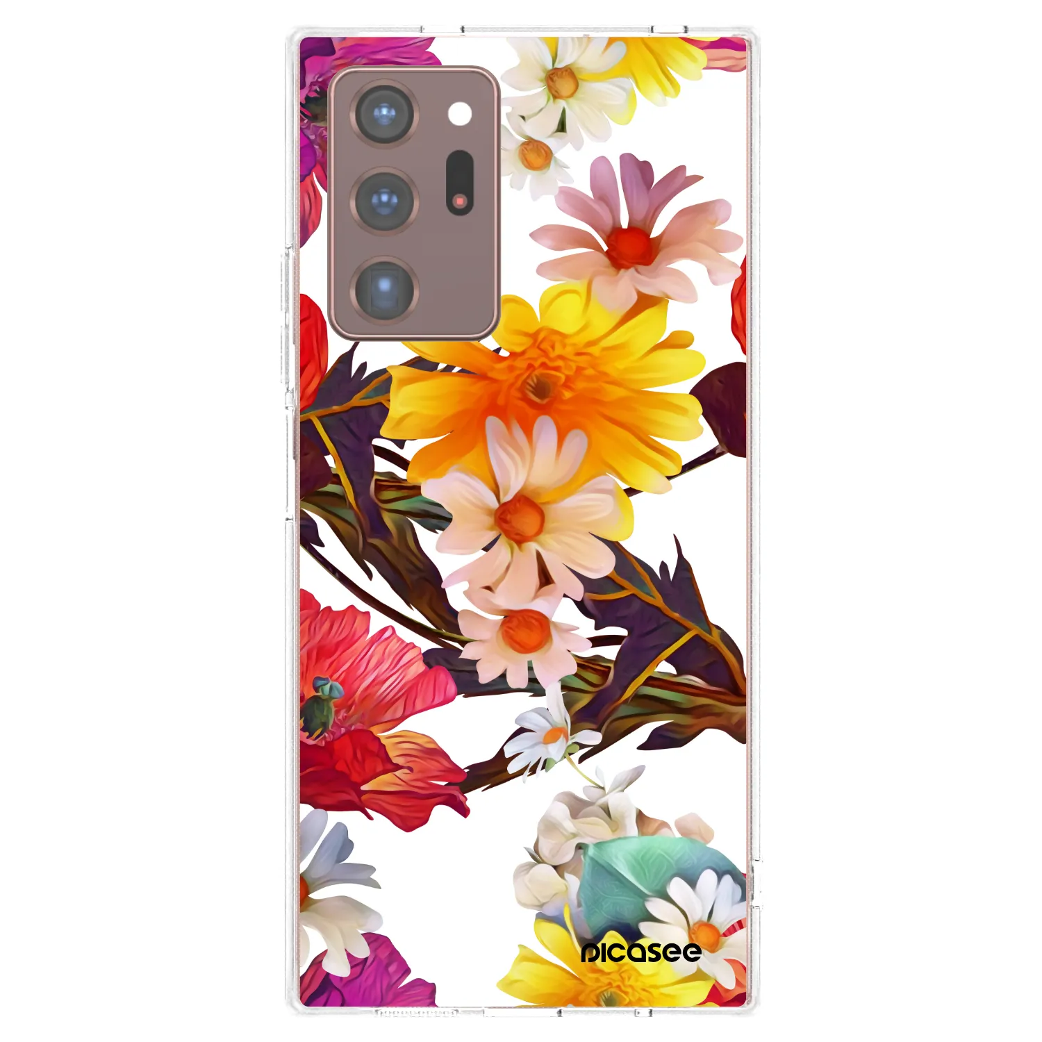 Picasee silikonska prozirna maskica za Samsung Galaxy Note 20 Ultra - Meadow